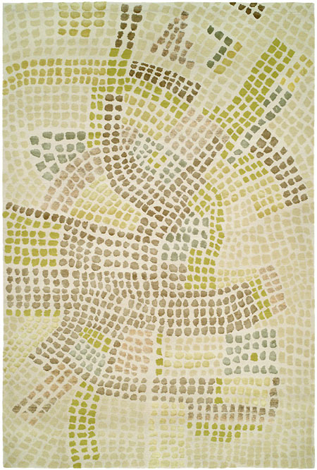 Asilah Mosaic<br />wool,silk,hemp<br />6'x9'<br /><br /><br />
