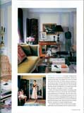 Elle Décor, October 2004, Gene Meyer rugs featured in Amy Fine Collins' Home